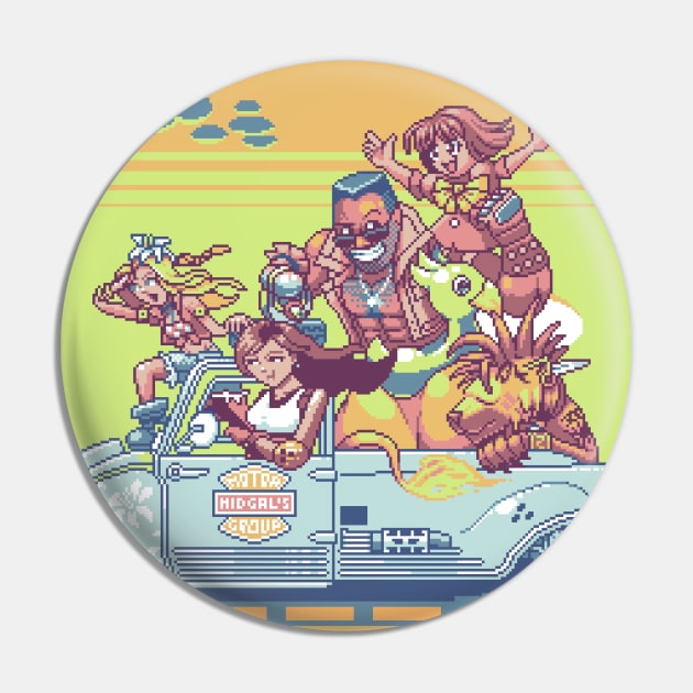 Midgals - Vacation Pin by patackart