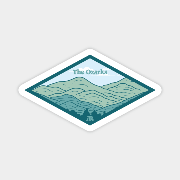 The Ozarks Magnet by rt-shirts
