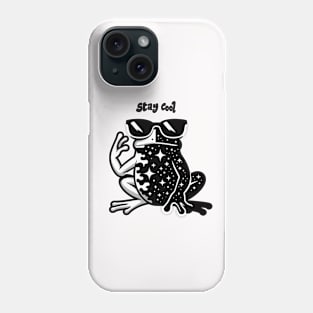 Stay Cool - Frog Mix With Space Phone Case