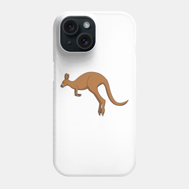 Kangaroo Phone Case by Wickedcartoons