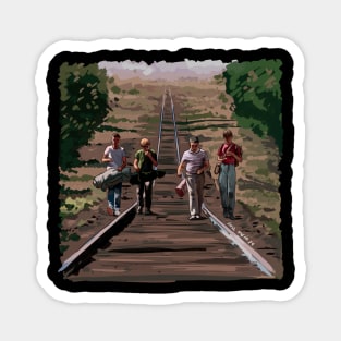 Stand by Me Illustration Magnet