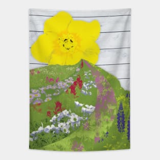 Crested Butte Wildflowers Tapestry