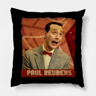 Retro Style \\ Paul Reubens Pillow