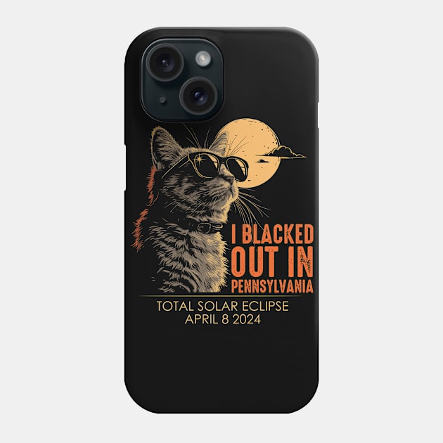 I Blacked Out In Pennsylvania Phone Case by GreenCraft