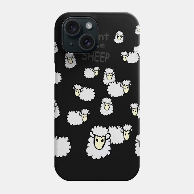 counting sheep Phone Case by RosArt100