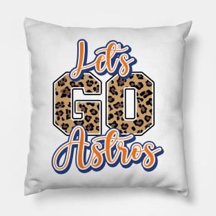 Let's Go Astros! World Series Bound Pillow