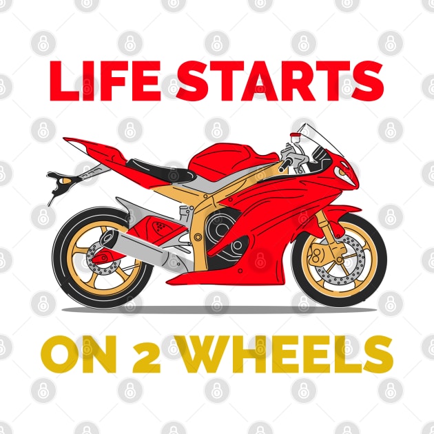 Life Starts on Two Wheels by M is for Max