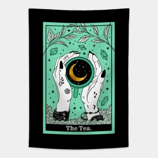 Tarot card the Tea Tapestry