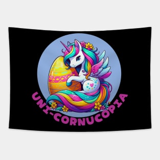 Unicorn Easter festival Tapestry