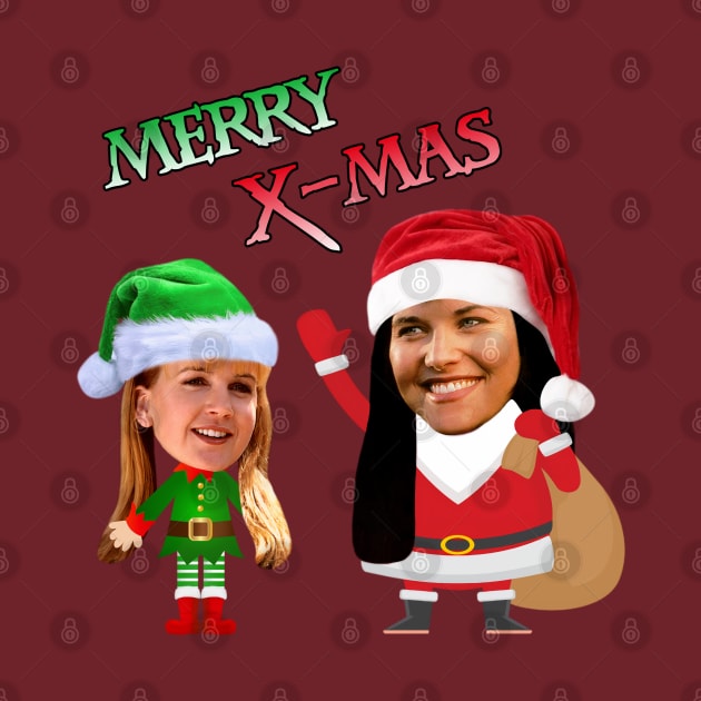 Gabrielf & Xena Claus by CharXena