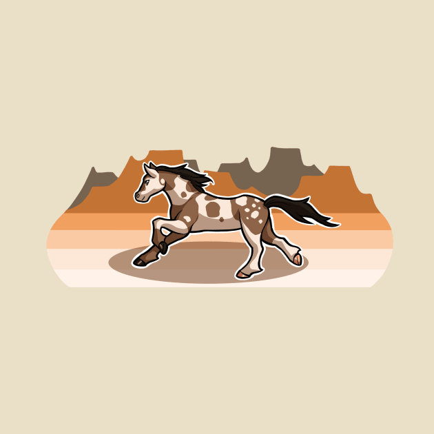 Galloping Horse by tshirtsbyclaire