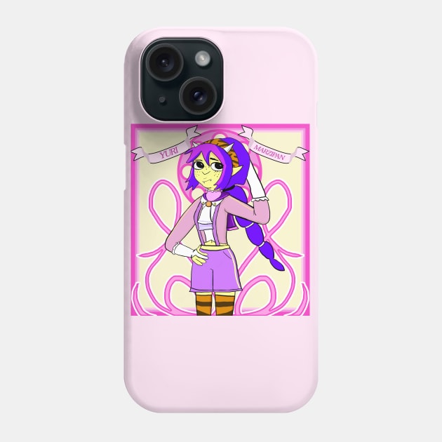 Yuri Marzipan the Oni - Cosplay Nouveau (extra pink) Phone Case by VixenwithStripes