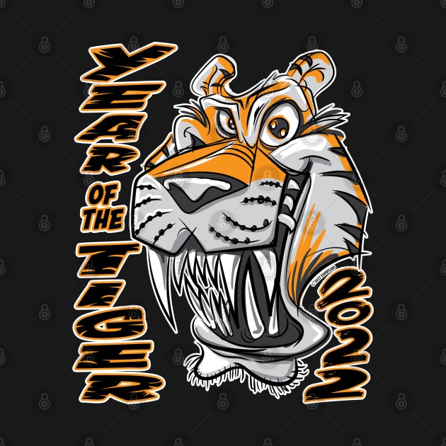 Year of the Tiger 2022 by eShirtLabs