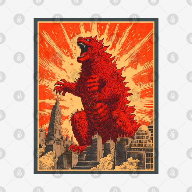 The Rage of Godzilla by pandas doing stuff