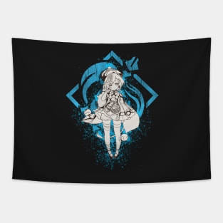 Genshin Impact Qiqi v2 Tapestry