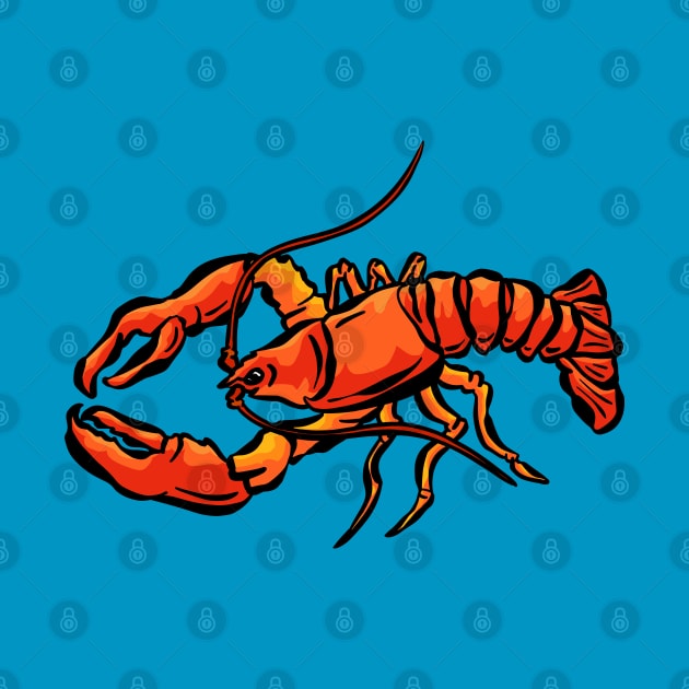 Big Red Lobster Claws by Squeeb Creative