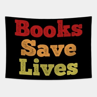 Books Save Lives Tapestry