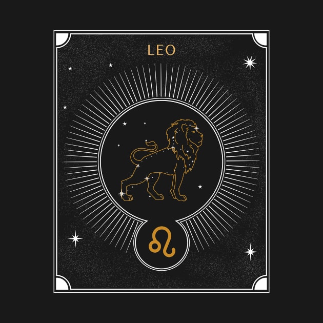 Leo | Astrology Zodiac Sign Design by The Witch's Life