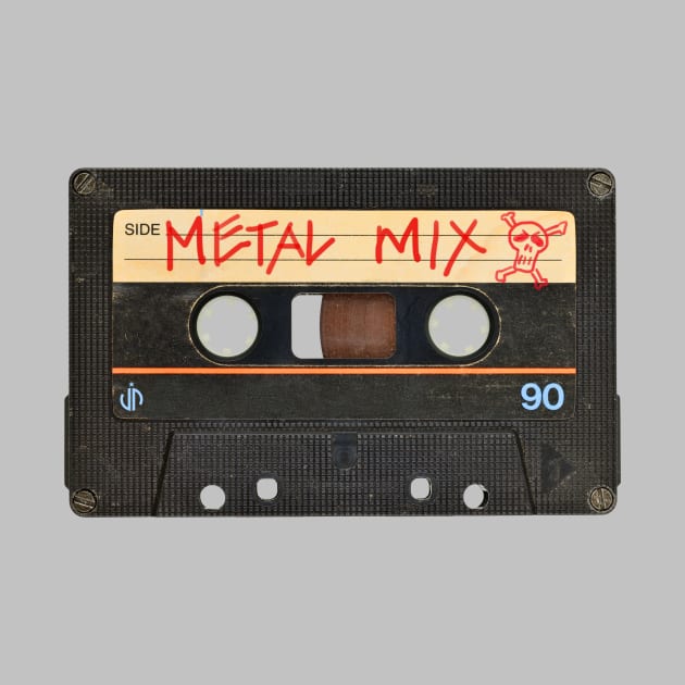 Vintage Metal Mix Tape by JP