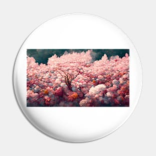 Forest of Cherry Blossoms Pin