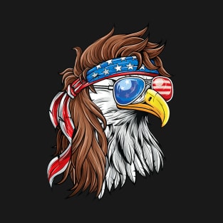 Merica - Patriotic Usa Eagle Of Freedom - 4Th Of July T-Shirt