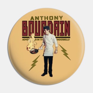 Anthony Bourdain Freestyle Pin