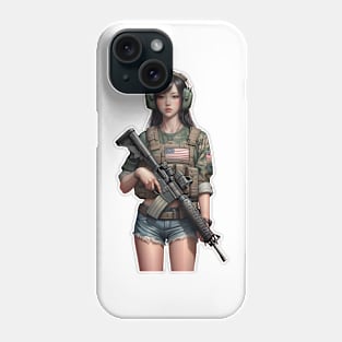 Tactical Girl Phone Case