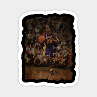 Mitch Richmond in Lakers Vintage Magnet