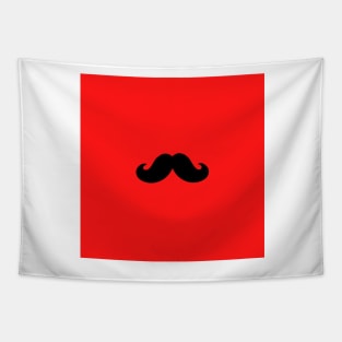 Black Mustache Tapestry