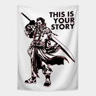 Final Fantasy X Sir Auron Tapestry