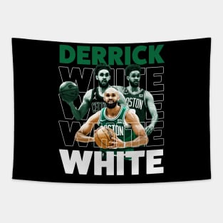 retro derrick white Tapestry