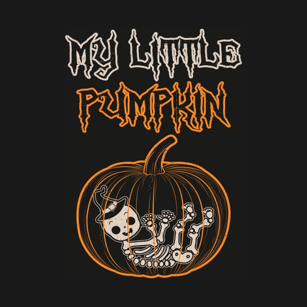 My Little Pumpkin - Halloween Pregnancy Announcement by ozalshirts