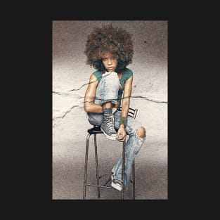 VINTAGE ERYKAH BADU STYLE T-Shirt