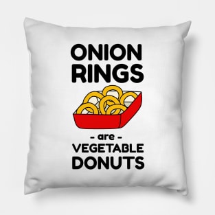 Onion rings vegetable donuts Pillow