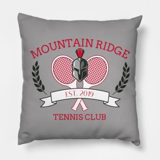 Mountain Ridge Tennis Club Est 2019 Pillow