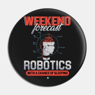 Funny Robotics Gift Pin