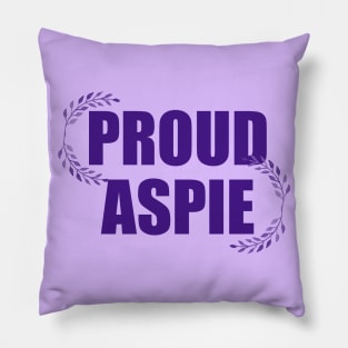 Proud Aspie Pillow