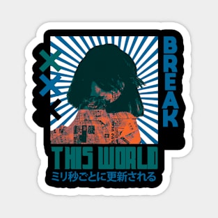 This World Streetwear Magnet