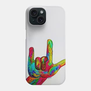 ASL I Love You Phone Case