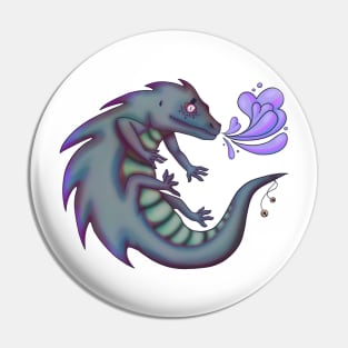 Mythic Reptile Pin