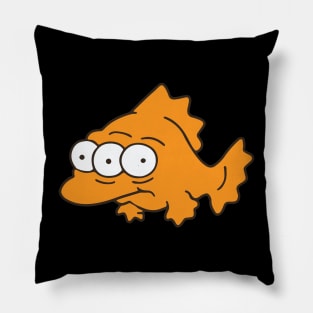 FISH WITH THREE EYES Pillow