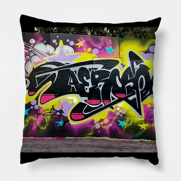 Aerosol Fanatix Pillow by GraffitibyManix