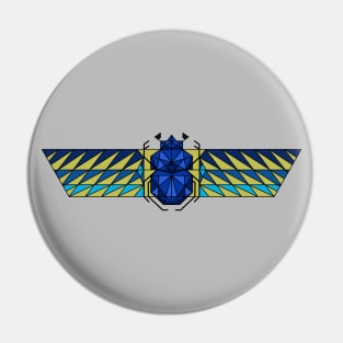 Scarab - Geometric Abstract Pin