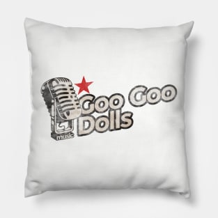 Goo Goo Dolls Vintage Pillow