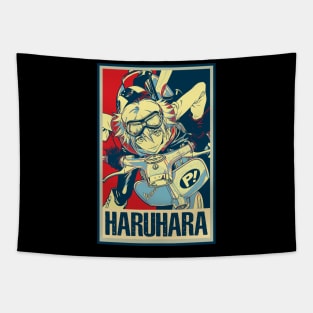 FLCLs - Haruko's Vespa Rides Again Tee Tapestry