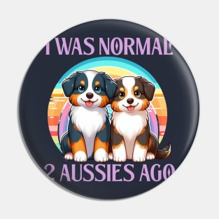 Australian Shepherd Kids Pin