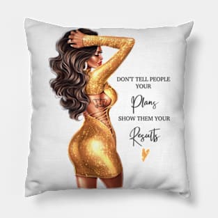 Show The Results Pillow