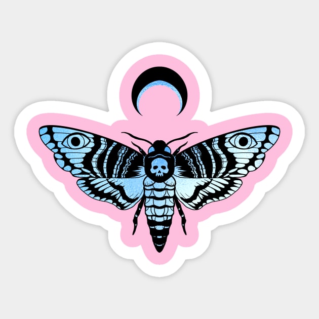 Death Moth sticker