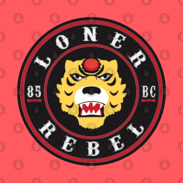 Loner / Rebel biker Pee Wee patch by GorillaBugs