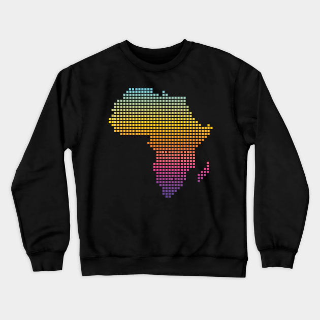 africa continent sweatshirt